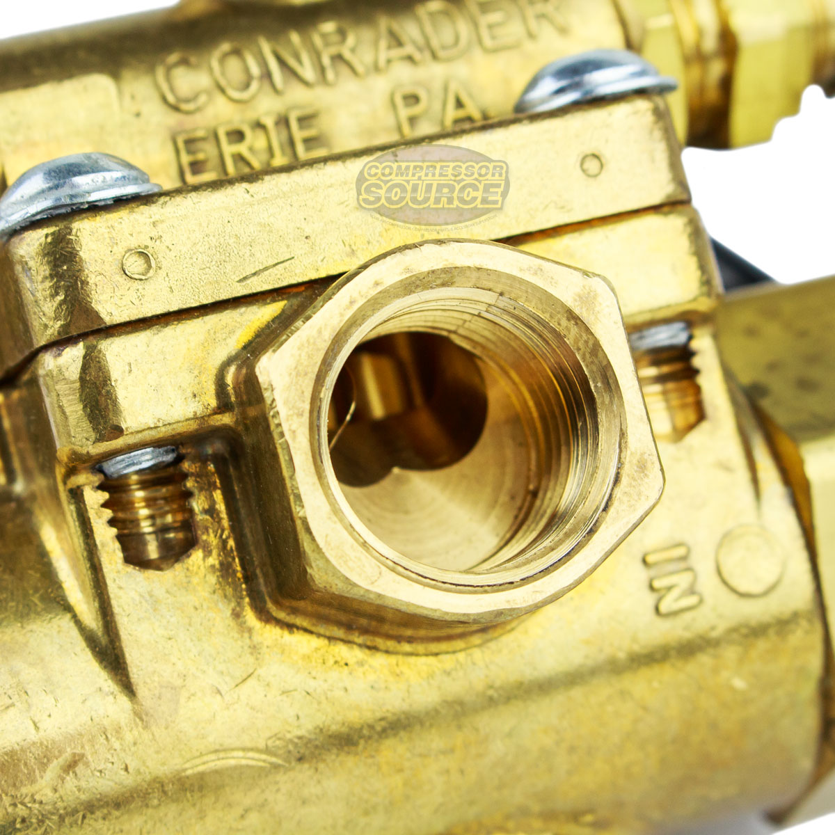 Conrader Gas Compressor Pilot / Unloader Check Valve Combo High CFM 120